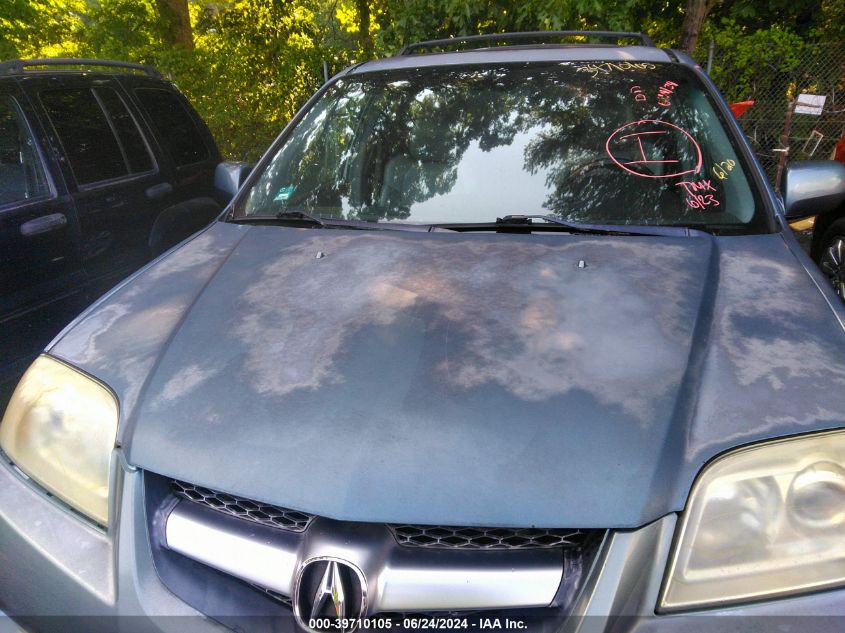 2005 Acura Mdx VIN: 2HNYD18965H501133 Lot: 39710105