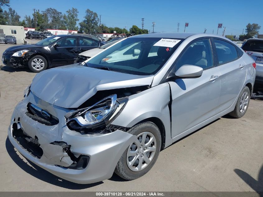 2014 Hyundai Accent Gls VIN: KMHCT4AE5EU721951 Lot: 39710128