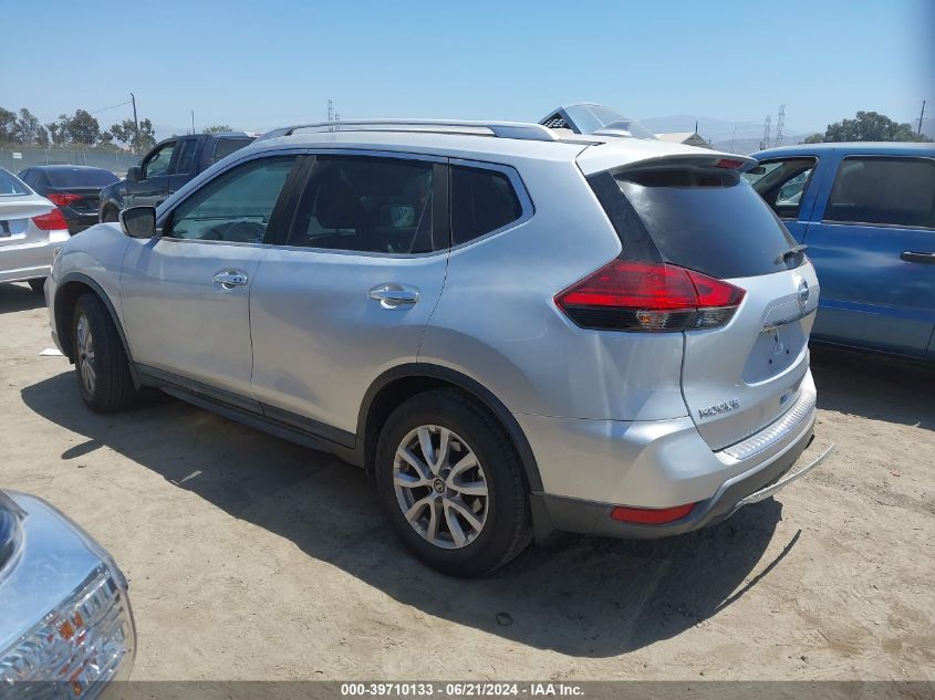 2017 Nissan Rogue Sv VIN: KNMAT2MT7HP606703 Lot: 39710133