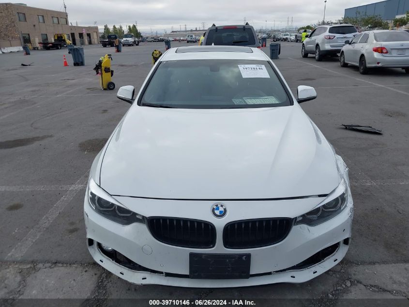 2018 BMW 430I Gran Coupe VIN: WBA4J1C55JBG80494 Lot: 39710146