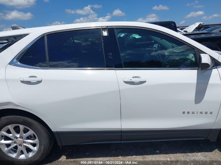 2020 Chevrolet Equinox Fwd Lt 1.5L Turbo VIN: 3GNAXKEVXLS605762 Lot: 39710154