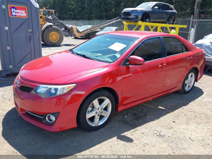 2014 Toyota Camry Se VIN: 4T1BF1FK0EU752489 Lot: 39710158