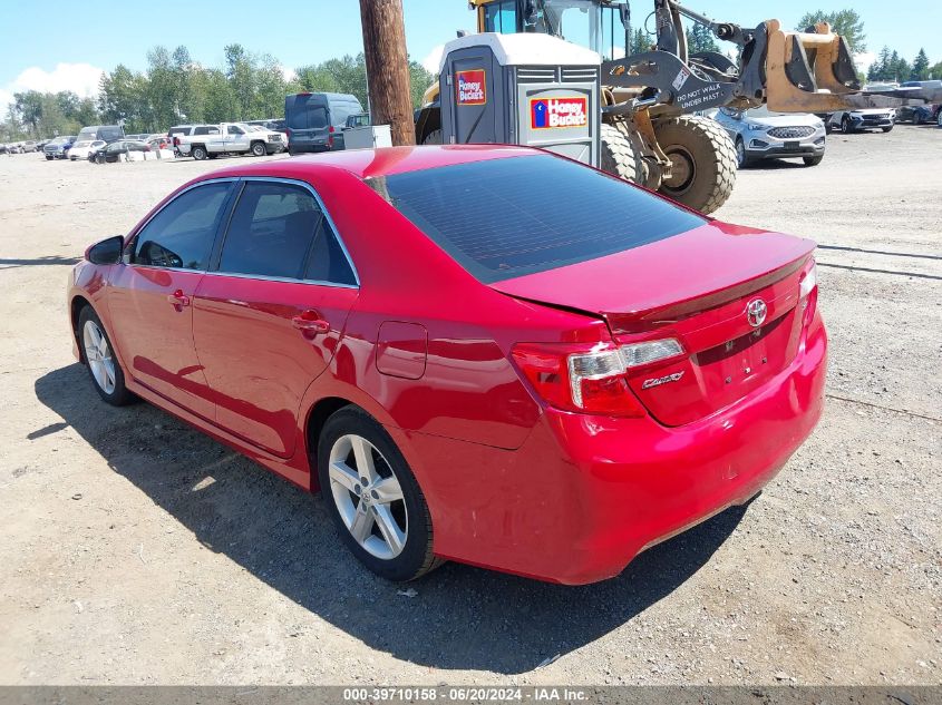 2014 Toyota Camry Se VIN: 4T1BF1FK0EU752489 Lot: 39710158