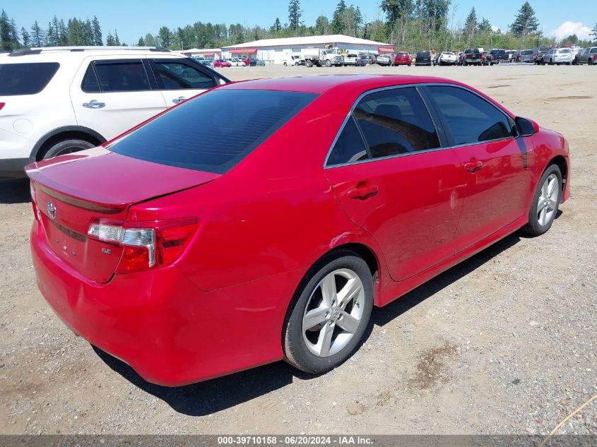 2014 Toyota Camry Se VIN: 4T1BF1FK0EU752489 Lot: 39710158