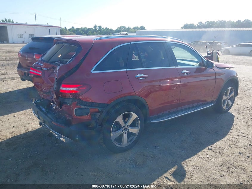 2019 Mercedes-Benz Glc 300 300 VIN: WDC0G4JB8KV159108 Lot: 39710171