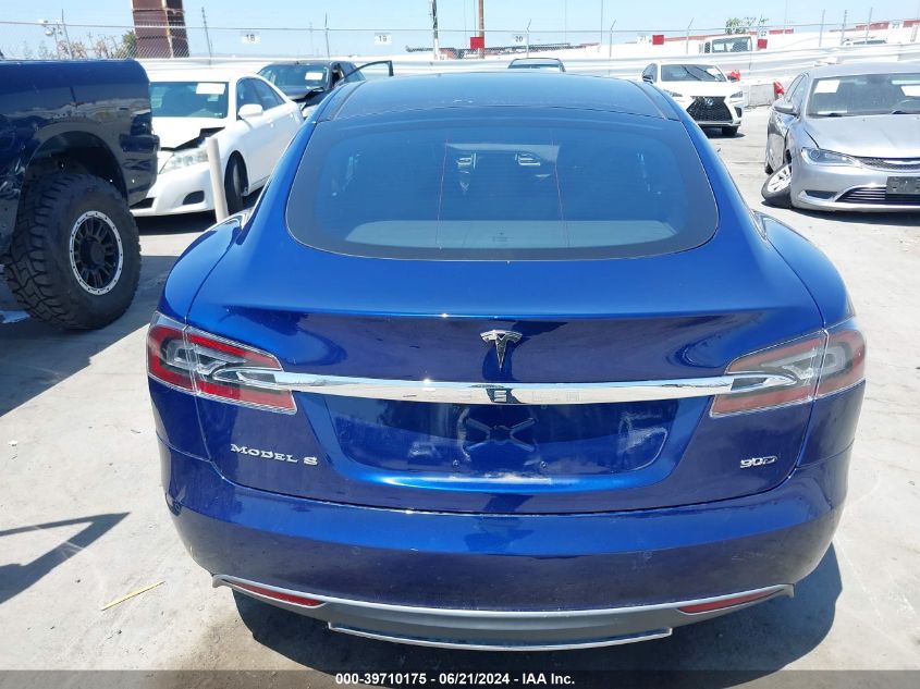 2015 Tesla Model S 70D/85D/P85D VIN: 5YJSA1E22FF113285 Lot: 39710175