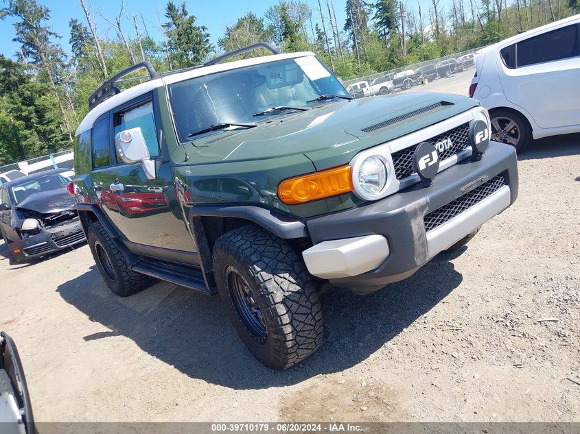2010 Toyota Fj Cruiser VIN: JTEBU4BF4AK096979 Lot: 39710179