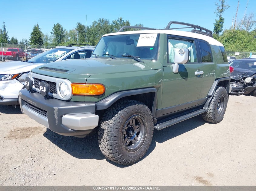 2010 Toyota Fj Cruiser VIN: JTEBU4BF4AK096979 Lot: 39710179