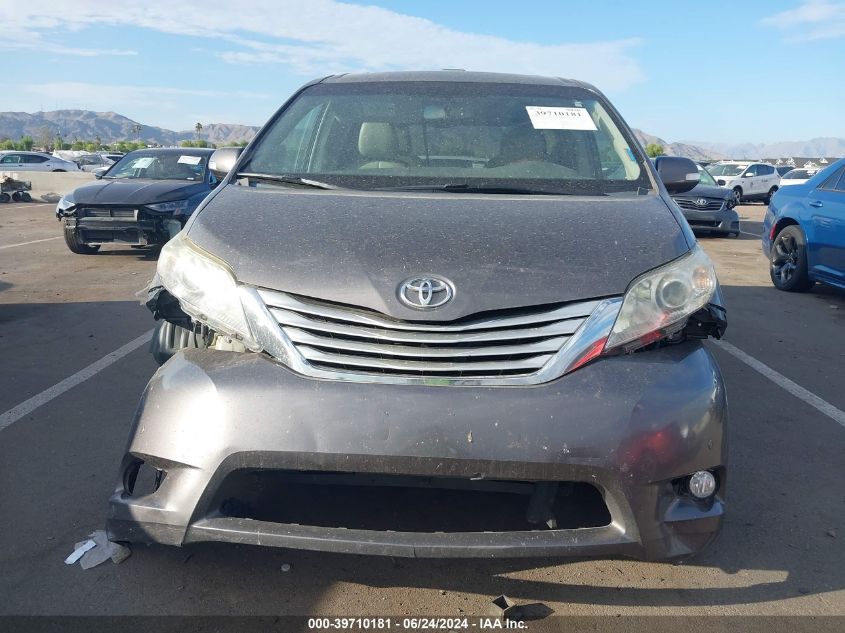 2014 Toyota Sienna Limited 7 Passenger VIN: 5TDDK3DC6ES076330 Lot: 39710181