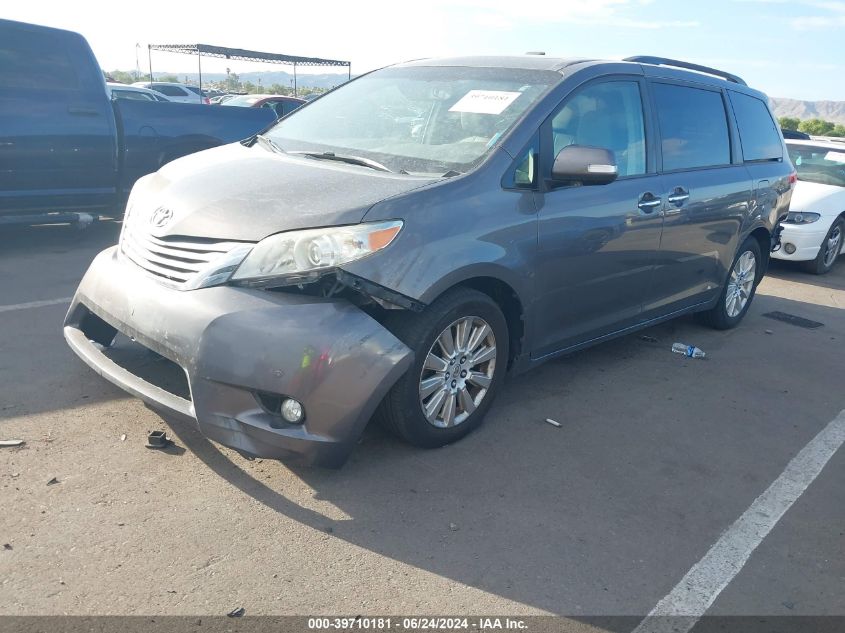 2014 Toyota Sienna Limited 7 Passenger VIN: 5TDDK3DC6ES076330 Lot: 39710181