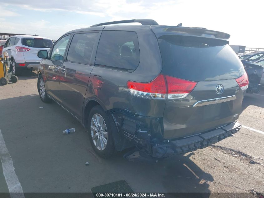 2014 Toyota Sienna Limited 7 Passenger VIN: 5TDDK3DC6ES076330 Lot: 39710181