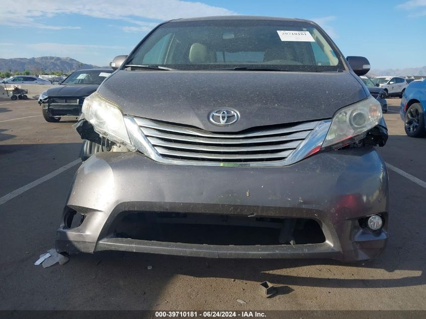 2014 Toyota Sienna Limited 7 Passenger VIN: 5TDDK3DC6ES076330 Lot: 39710181