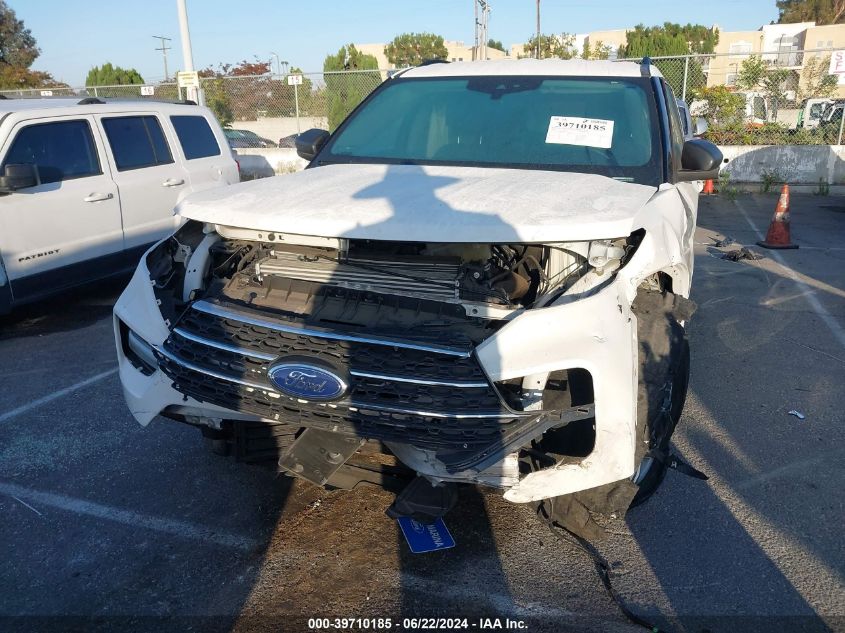 2022 Ford Explorer Xlt VIN: 1FMSK7DH9NGA45279 Lot: 39710185