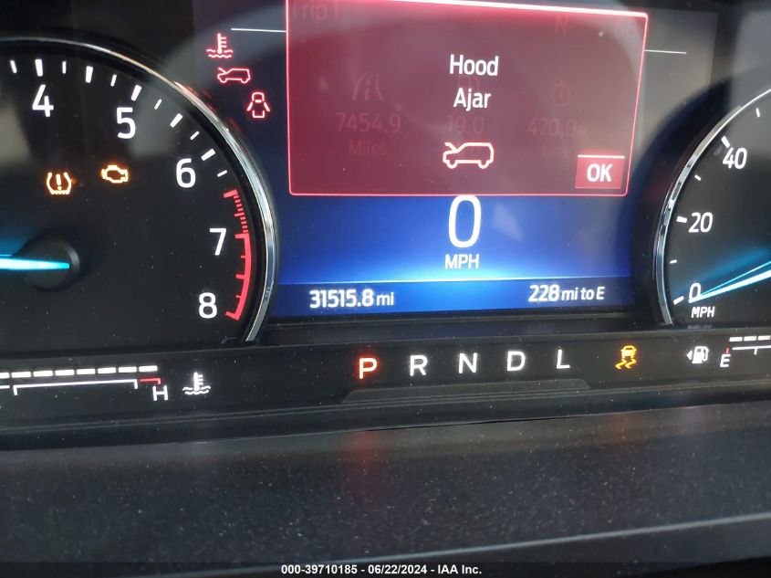 2022 Ford Explorer Xlt VIN: 1FMSK7DH9NGA45279 Lot: 39710185