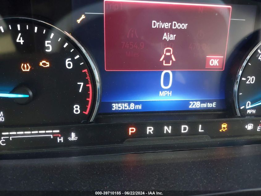 2022 Ford Explorer Xlt VIN: 1FMSK7DH9NGA45279 Lot: 39710185