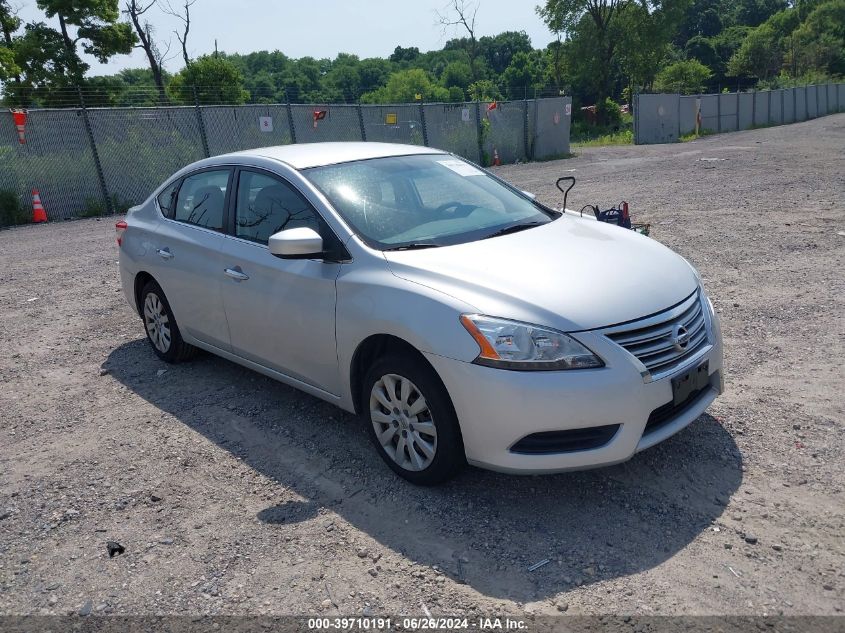 2014 Nissan Sentra Sv VIN: 3N1AB7AP3EY224477 Lot: 39710191