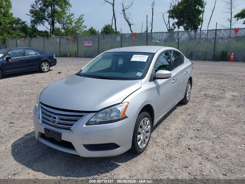 2014 Nissan Sentra Sv VIN: 3N1AB7AP3EY224477 Lot: 39710191