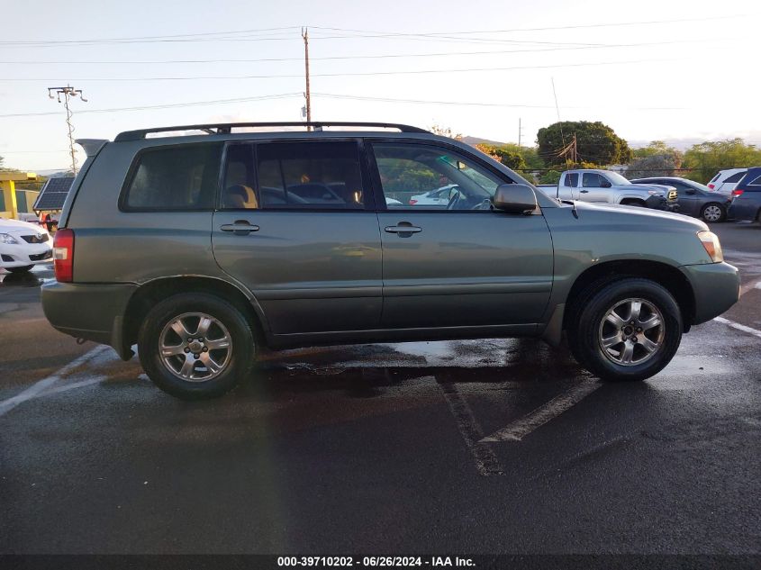 2006 Toyota Highlander Limited V6 VIN: JTEDP21A660119868 Lot: 39710202