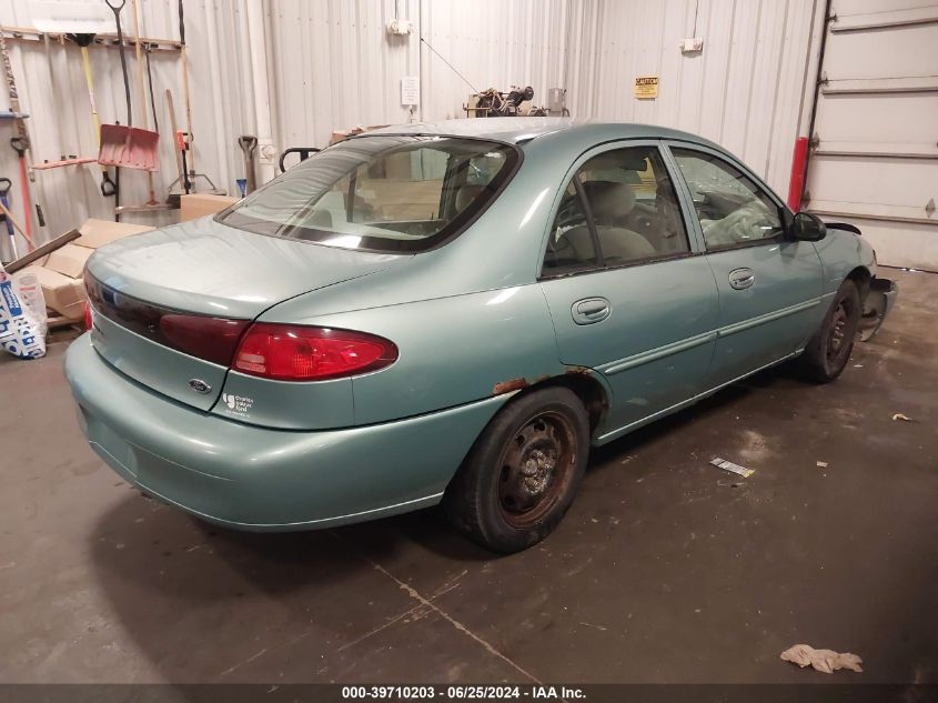 1999 Ford Escort Se VIN: 1FAFP13P8XW197503 Lot: 39710203