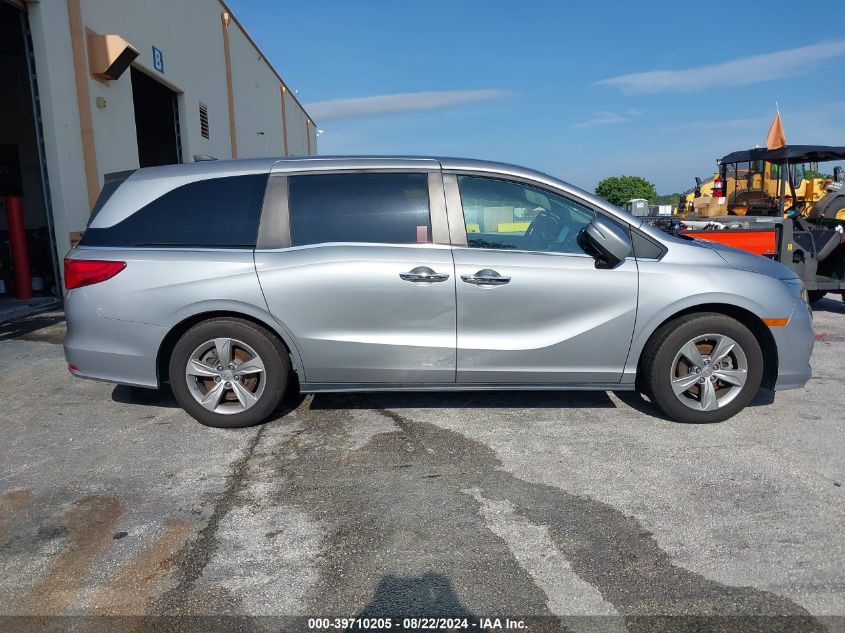 2018 Honda Odyssey Ex-L VIN: 5FNRL6H79JB018910 Lot: 39710205