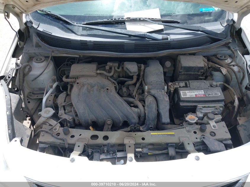 2012 Nissan Versa 1.6 Sv VIN: 3N1CN7AP6CL898021 Lot: 39710210