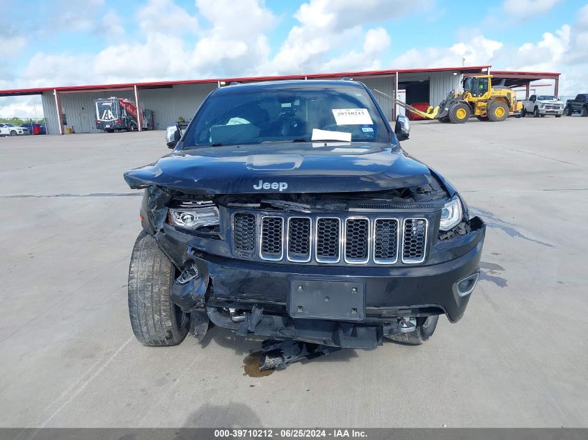 2015 Jeep Grand Cherokee Overland VIN: 1C4RJFCG2FC665831 Lot: 39710212