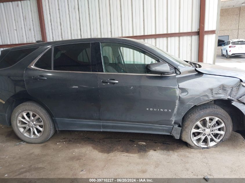 2020 Chevrolet Equinox Fwd Lt 1.5L Turbo VIN: 2GNAXKEV1L6135023 Lot: 39710227