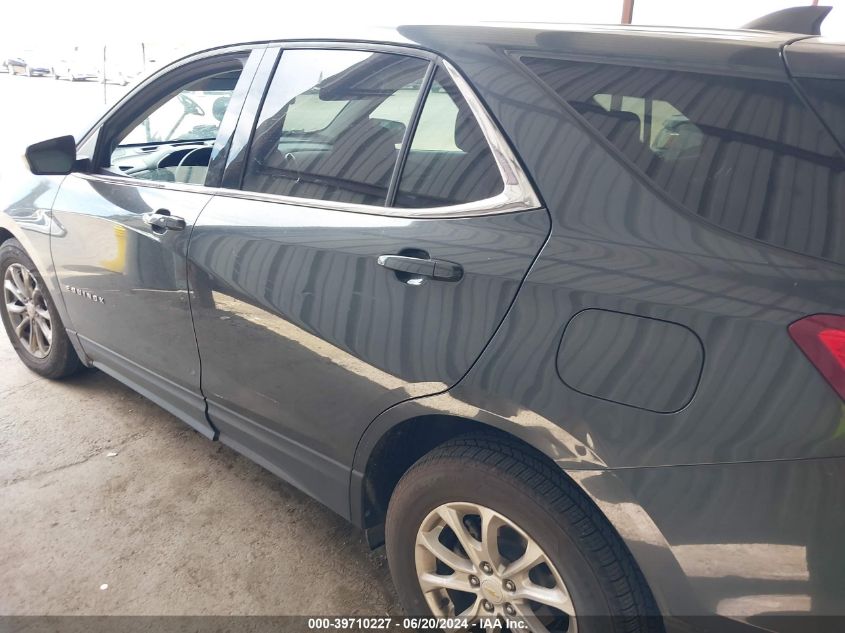 2020 Chevrolet Equinox Fwd Lt 1.5L Turbo VIN: 2GNAXKEV1L6135023 Lot: 39710227