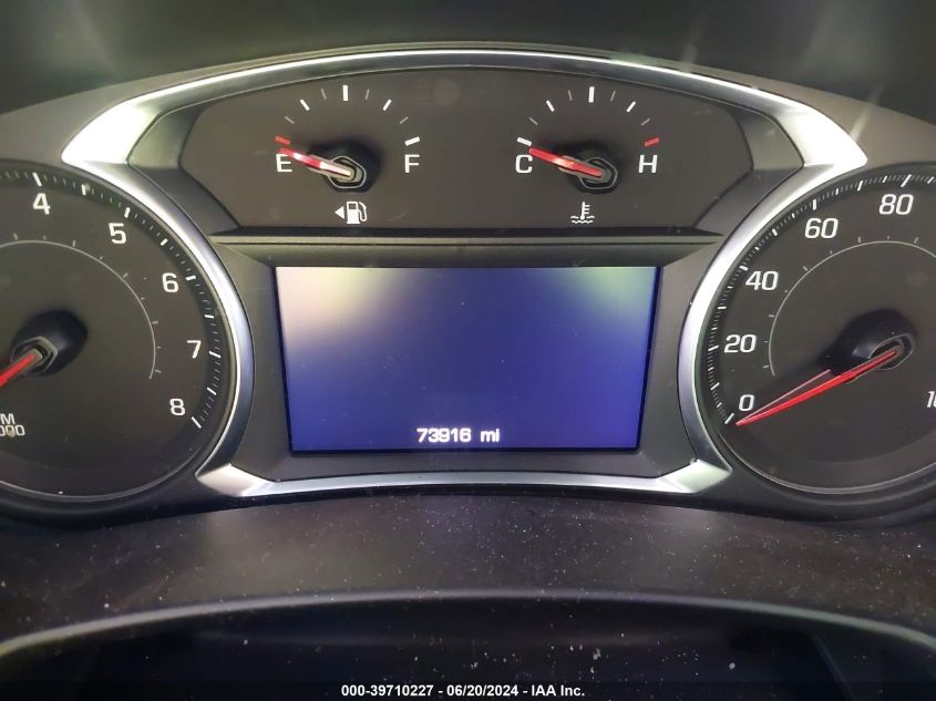 2020 Chevrolet Equinox Fwd Lt 1.5L Turbo VIN: 2GNAXKEV1L6135023 Lot: 39710227