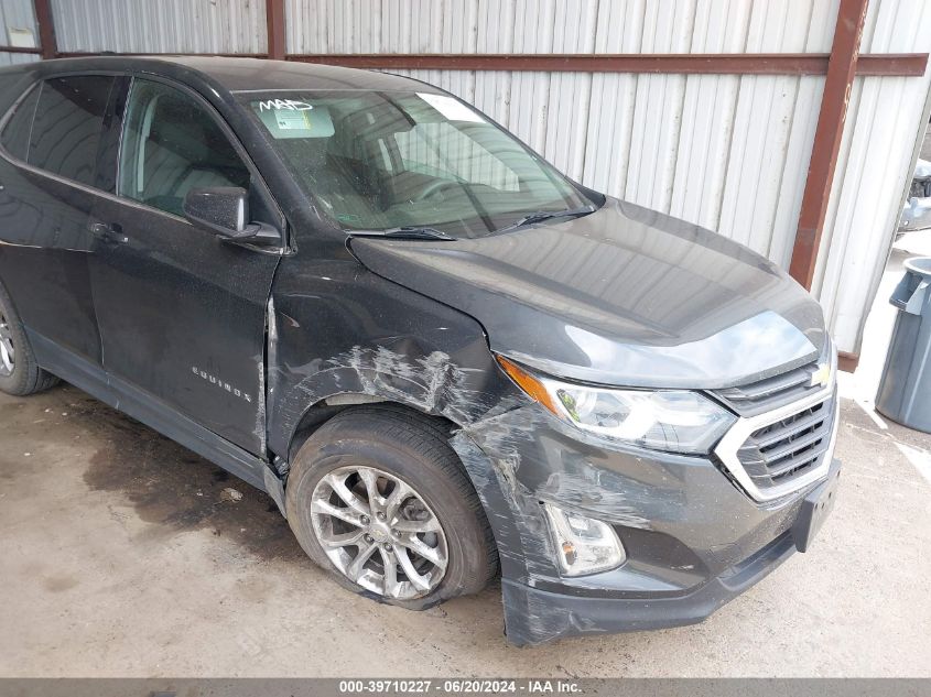 2020 Chevrolet Equinox Fwd Lt 1.5L Turbo VIN: 2GNAXKEV1L6135023 Lot: 39710227