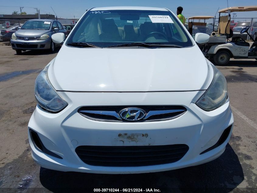 2013 Hyundai Accent Gls VIN: KMHCT4AE8DU549784 Lot: 39710244