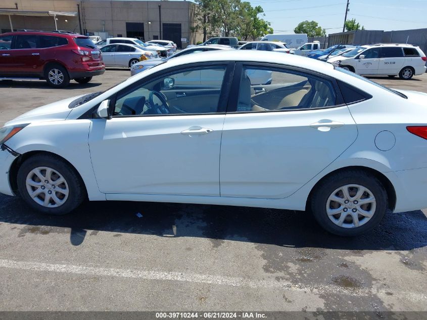 2013 Hyundai Accent Gls VIN: KMHCT4AE8DU549784 Lot: 39710244