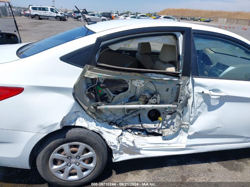 2013 Hyundai Accent Gls VIN: KMHCT4AE8DU549784 Lot: 39710244
