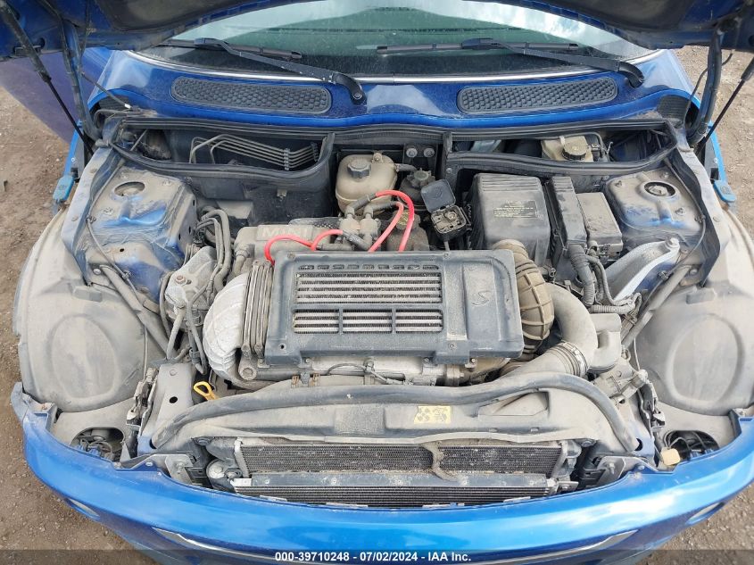 2005 Mini Cooper S VIN: WMWRH33455TF83378 Lot: 39710248