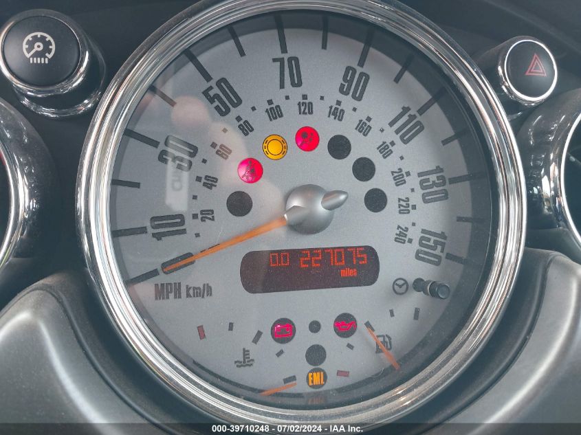 2005 Mini Cooper S VIN: WMWRH33455TF83378 Lot: 39710248