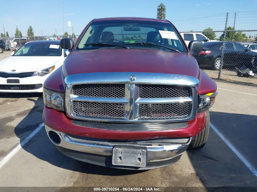 2002 Dodge Ram 1500 St VIN: 3B7HA18N42G100834 Lot: 39710254