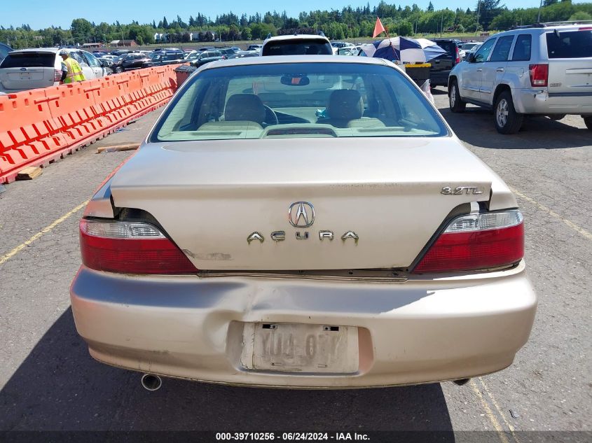 2002 Acura Tl 3.2 (A5) VIN: 19UUA566X2A058350 Lot: 39710256