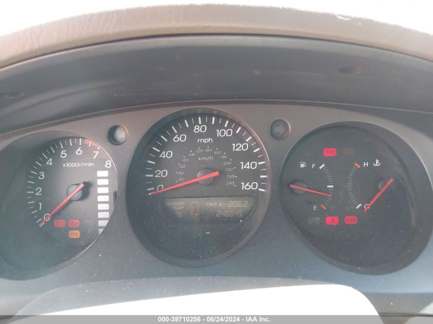 2002 Acura Tl 3.2 (A5) VIN: 19UUA566X2A058350 Lot: 39710256