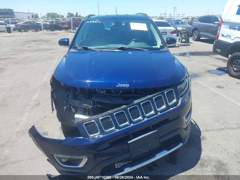 2020 Jeep Compass Limited Fwd VIN: 3C4NJCCBXLT155535 Lot: 39710265