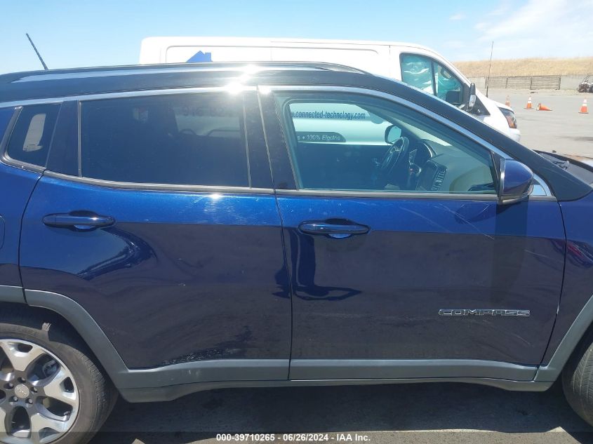 2020 Jeep Compass Limited Fwd VIN: 3C4NJCCBXLT155535 Lot: 39710265