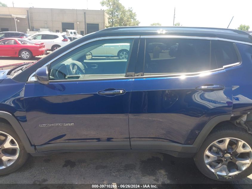 2020 Jeep Compass Limited Fwd VIN: 3C4NJCCBXLT155535 Lot: 39710265