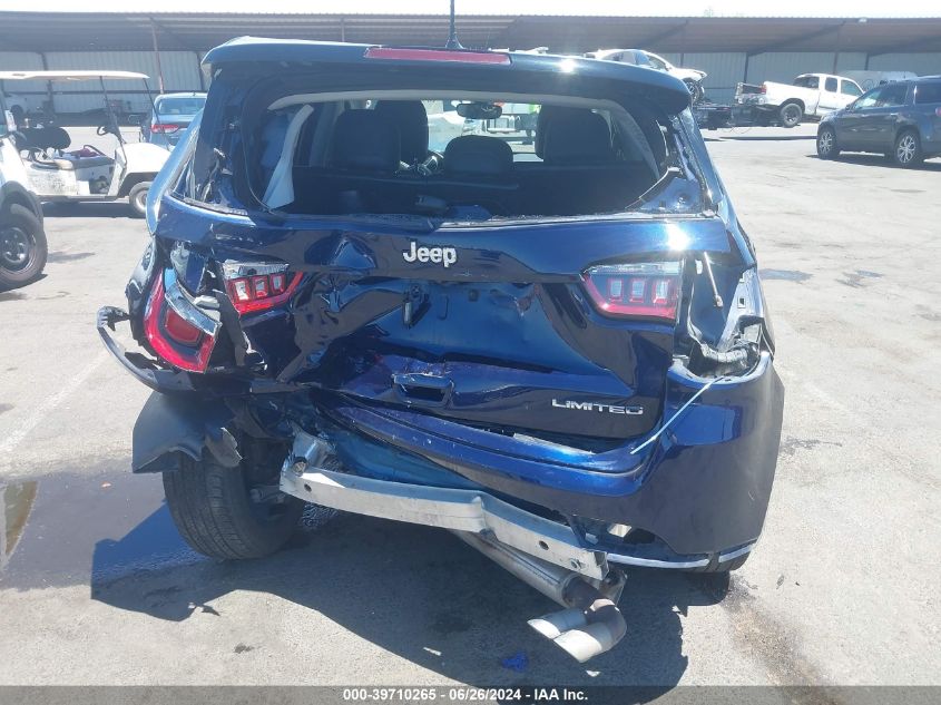 2020 Jeep Compass Limited Fwd VIN: 3C4NJCCBXLT155535 Lot: 39710265