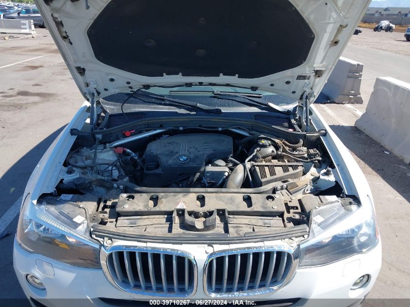 2016 BMW X3 Sdrive28I VIN: 5UXWZ7C53G0R32234 Lot: 39710267