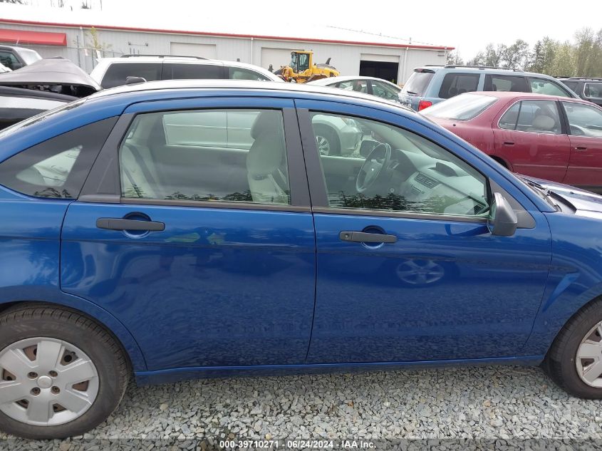 2008 Ford Focus S VIN: 1FAHP34N18W149828 Lot: 39710271