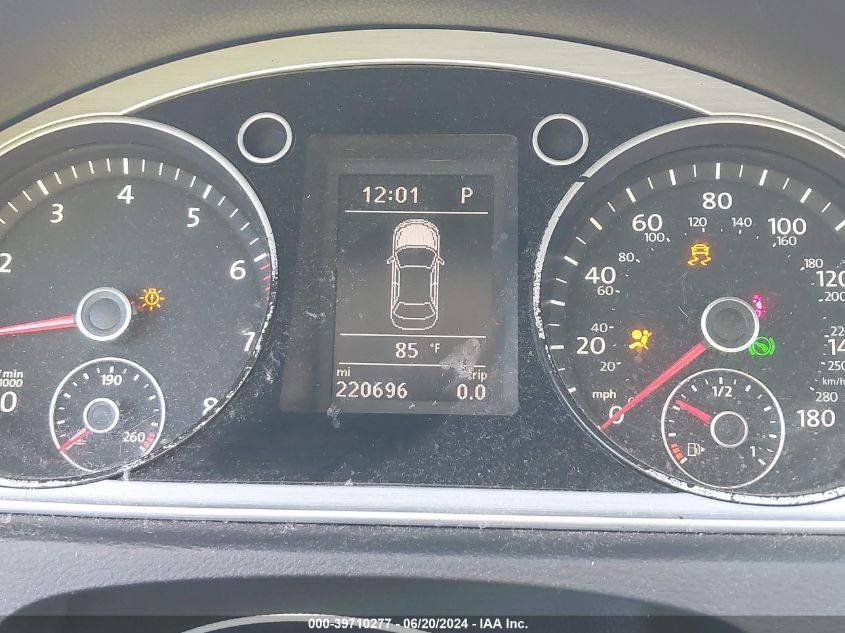 2014 Volkswagen Cc 2.0T Sport VIN: WVWBN7AN9EE526487 Lot: 39710277