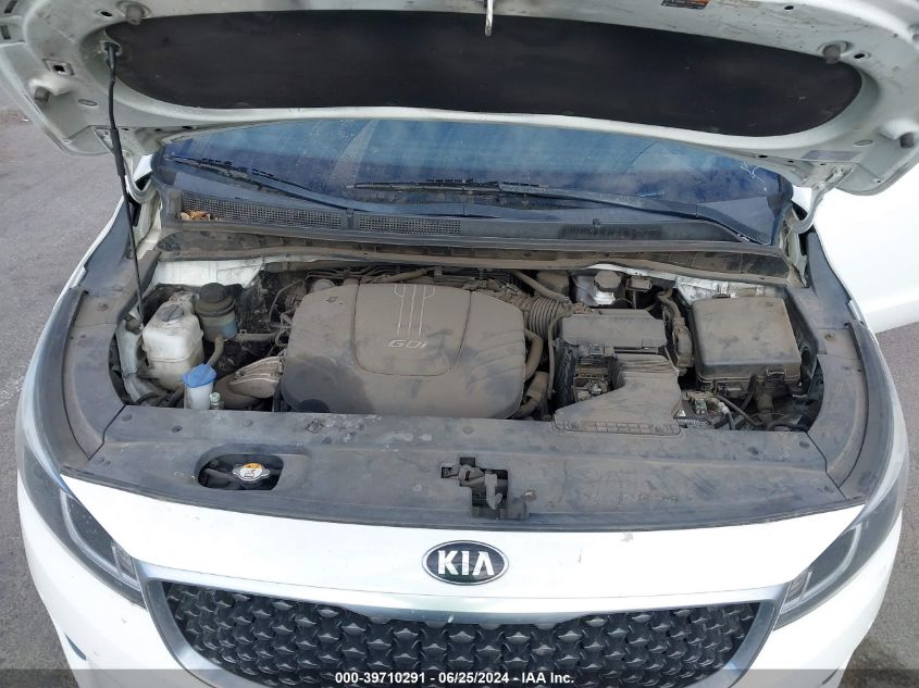 2017 Kia Sedona Lx VIN: KNDMB5C17H6243942 Lot: 39710291