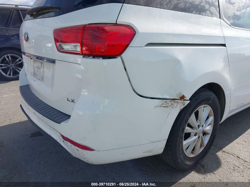 2017 Kia Sedona Lx VIN: KNDMB5C17H6243942 Lot: 39710291