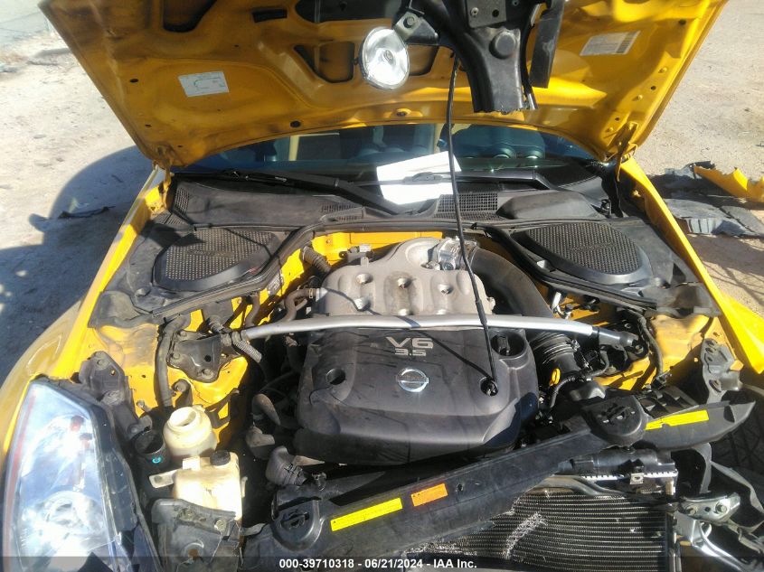 2005 Nissan 350Z Coupe VIN: JN1AZ34E05M653433 Lot: 39710318