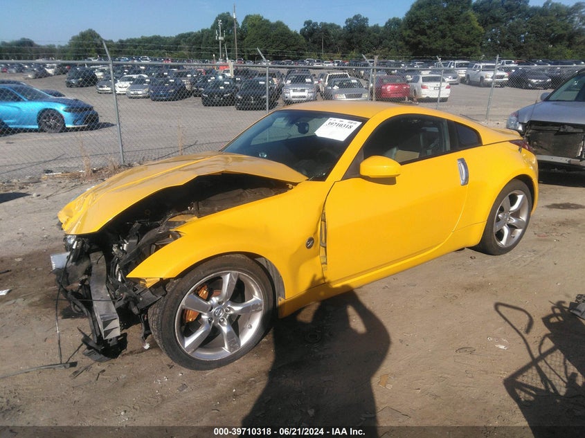 2005 Nissan 350Z Coupe VIN: JN1AZ34E05M653433 Lot: 39710318