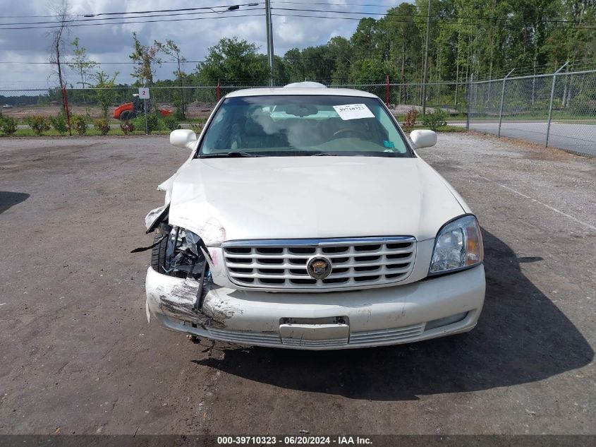 2001 Cadillac Deville Dts VIN: 1G6KF57941U292645 Lot: 39710323